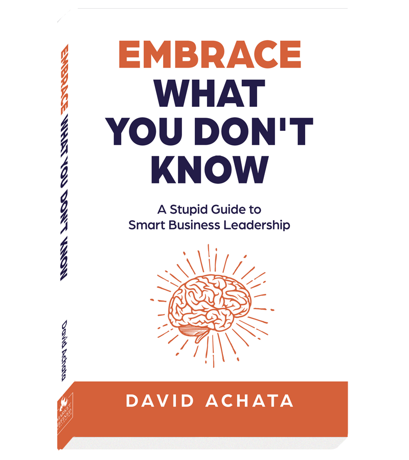 Embrace what you don't know book